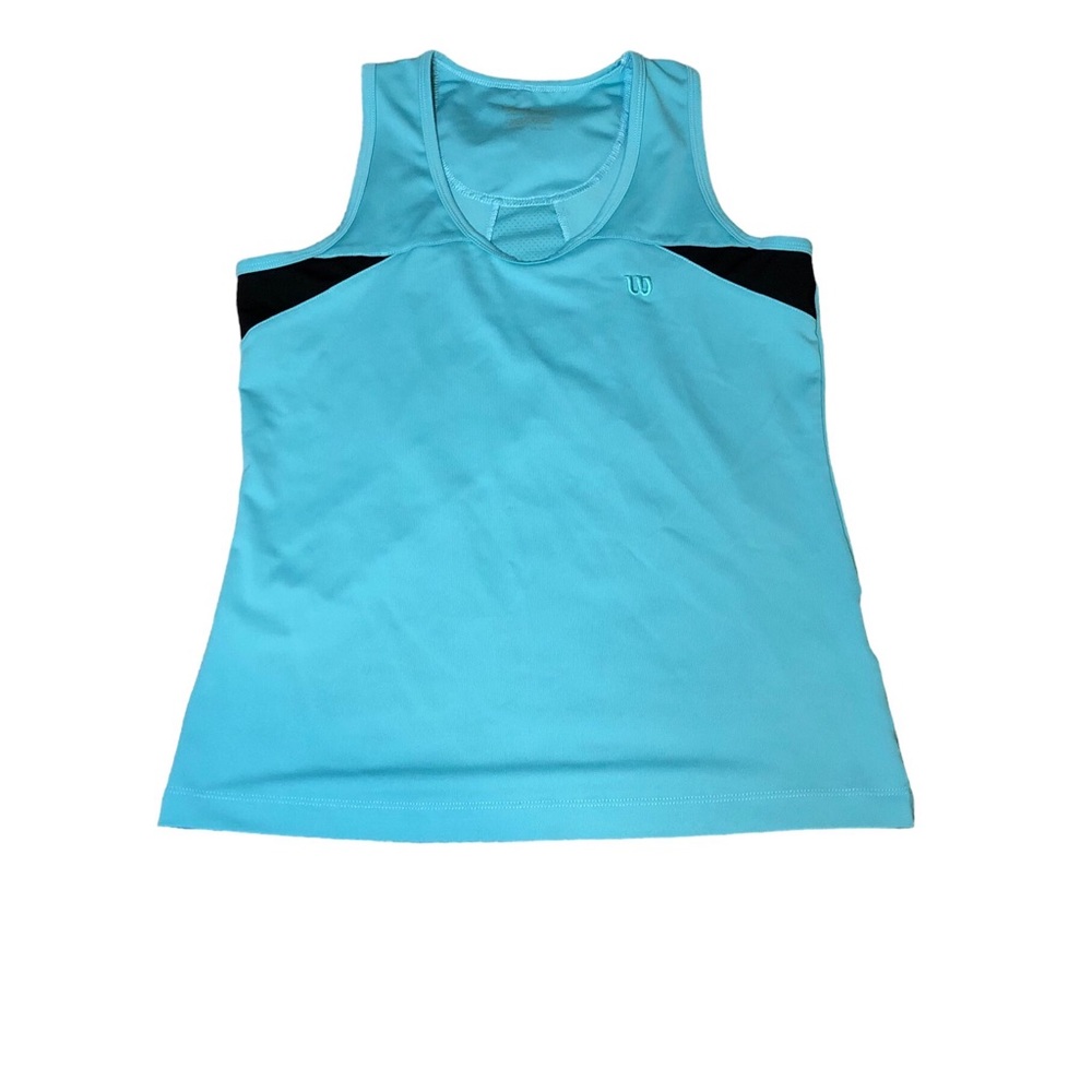 Wilson Teal Tennis Shirt Medium